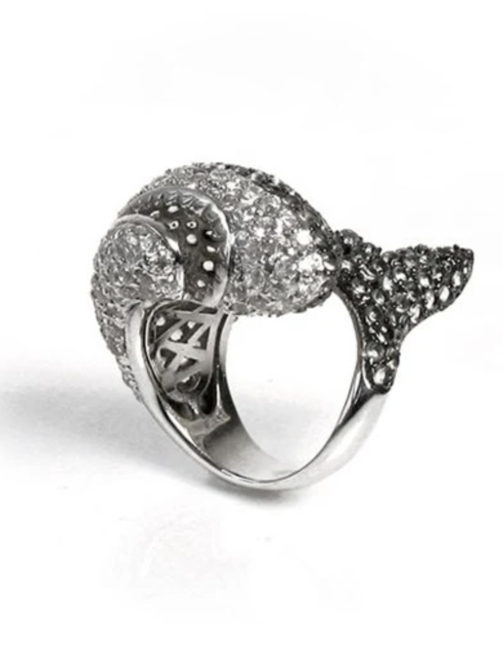 NWT | nOir Jewelry | Natalie the Shark Ring - Sold out online! - Picture 2 of 5